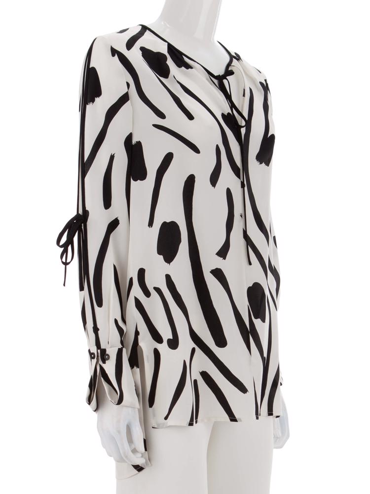 Bayan Beyaz DIANE VON FURSTENBERG BLUZ