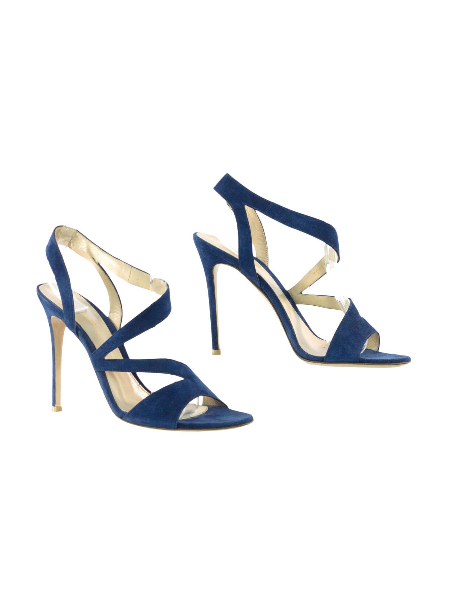 Bayan Lacivert GIANVITO ROSSI AYAKKABI