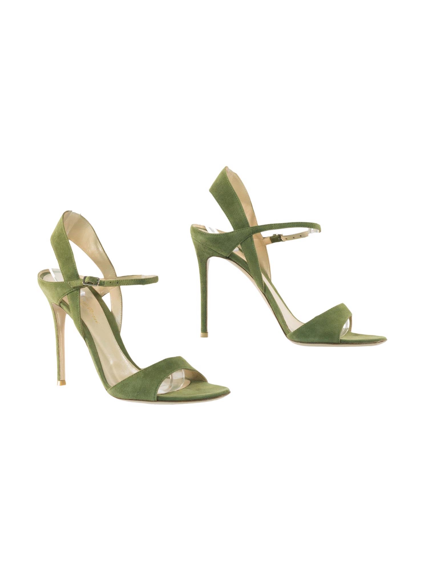 Bayan Yeşil GIANVITO ROSSI AYAKKABI