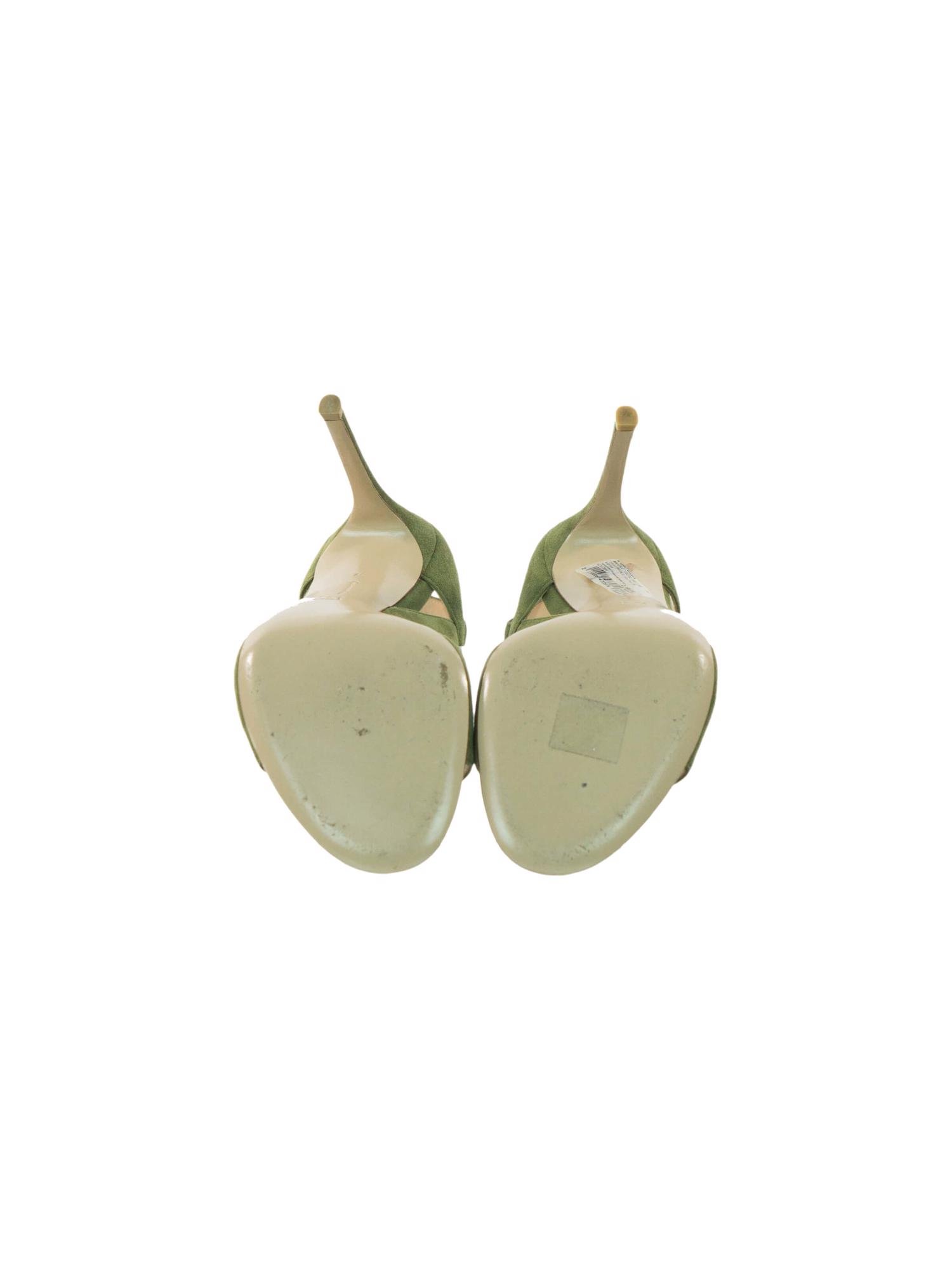 Bayan Yeşil GIANVITO ROSSI AYAKKABI