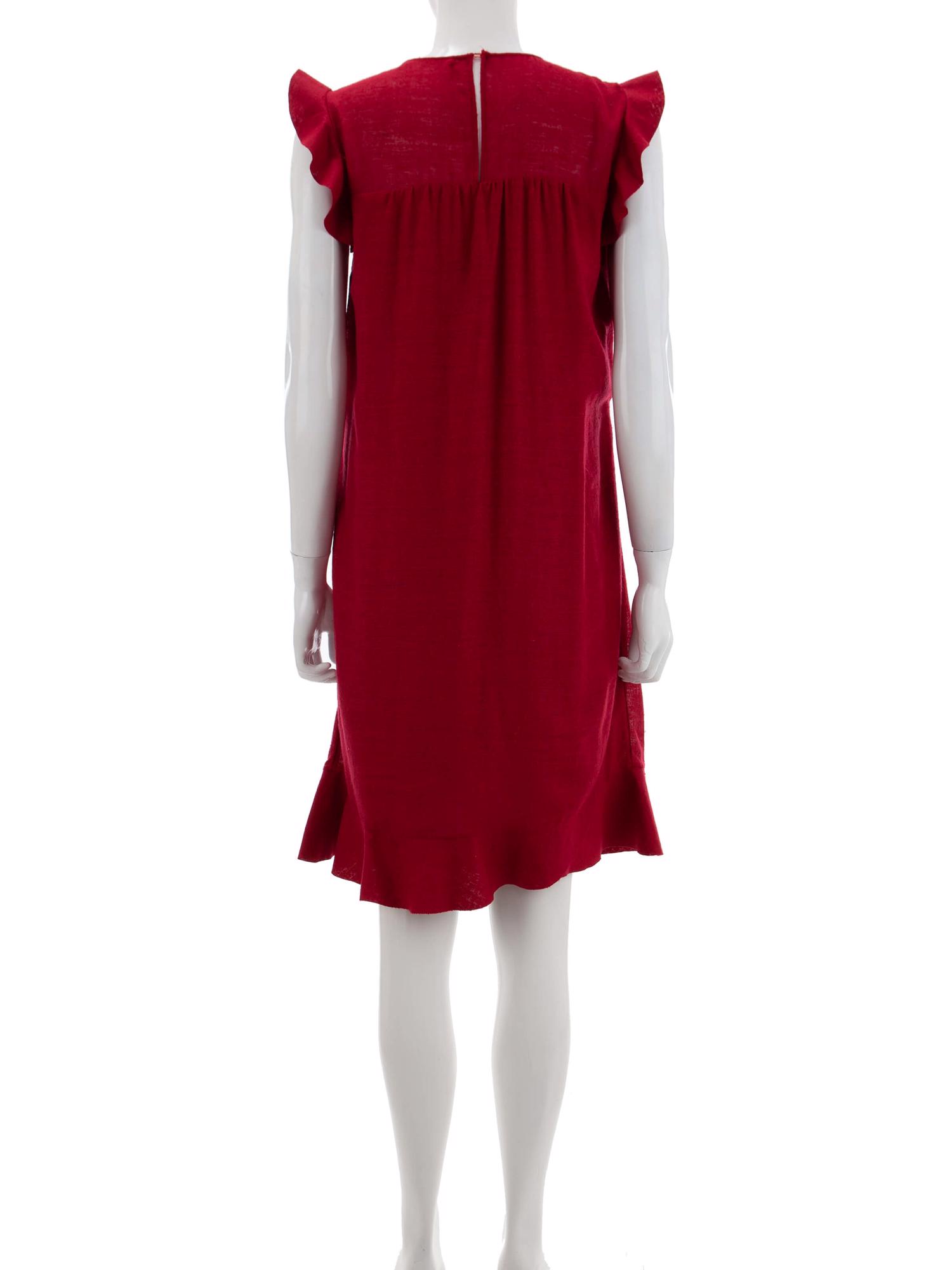 Bayan Kırmızı ISABEL MARANT ETOILE ELBİSE