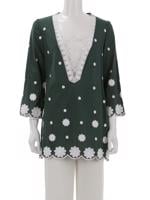 Bayan Yeşil MIGUELINA BLUZ