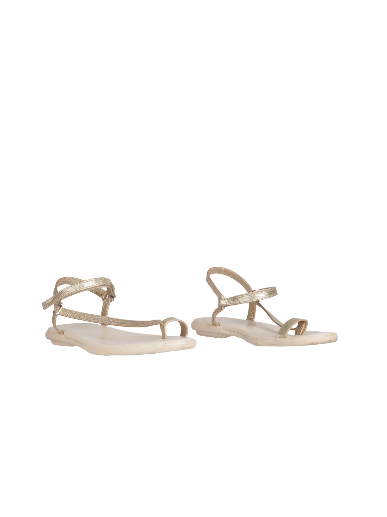 Bayan Altın HOGAN SANDALET