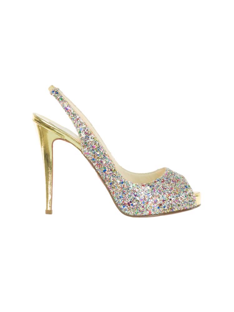Bayan Altın CHRISTIAN LOUBOUTIN AYAKKABI