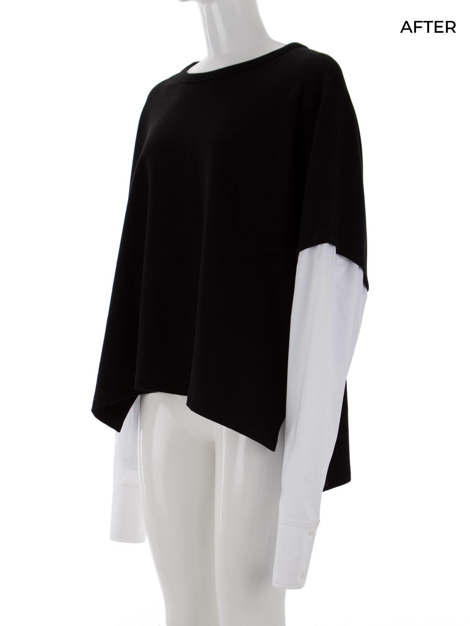 Bayan Siyah JAMES PERSE T-SHIRT UPCYCLED