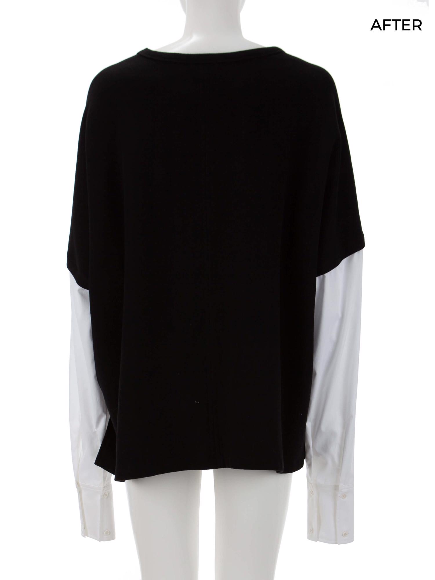 Bayan Siyah JAMES PERSE T-SHIRT UPCYCLED
