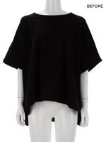 Bayan Siyah JAMES PERSE T-SHIRT UPCYCLED
