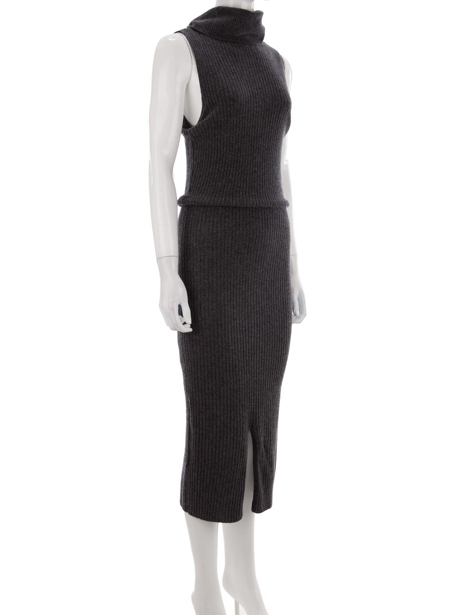 Bayan Gri ALICE&OLIVIA ELBİSE