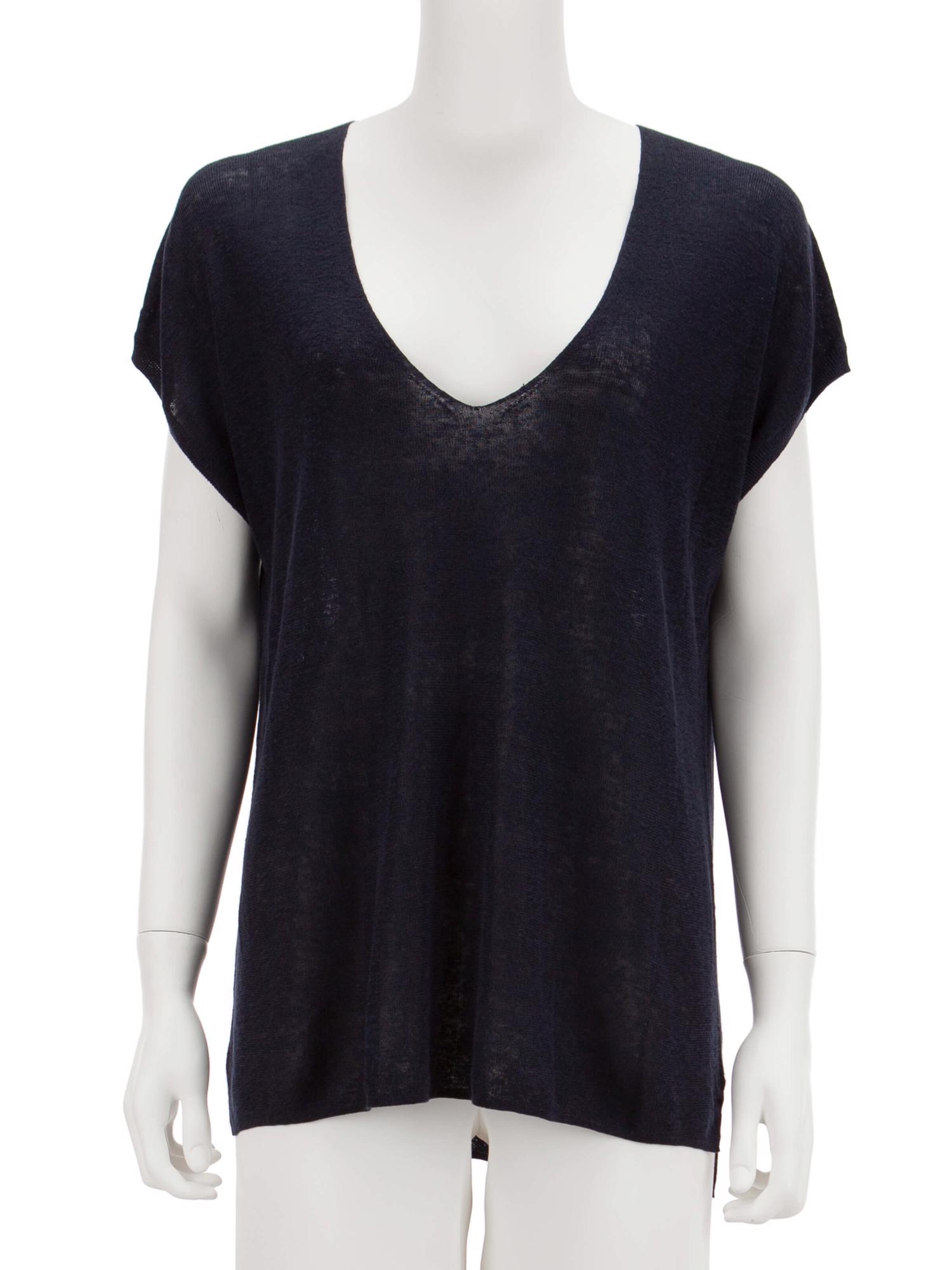 Bayan Lacivert THEORY T-SHIRT