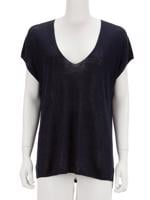 Bayan Lacivert THEORY T-SHIRT