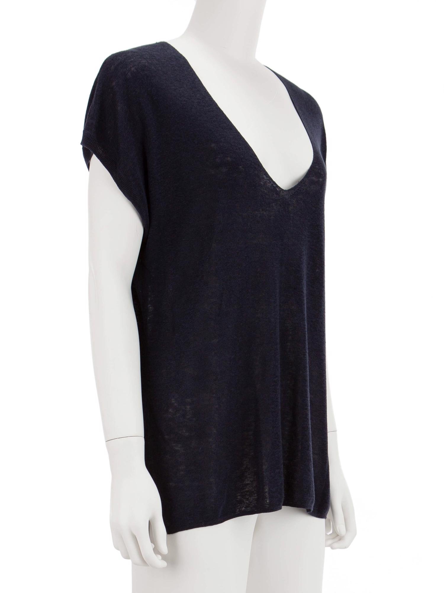 Bayan Lacivert THEORY T-SHIRT