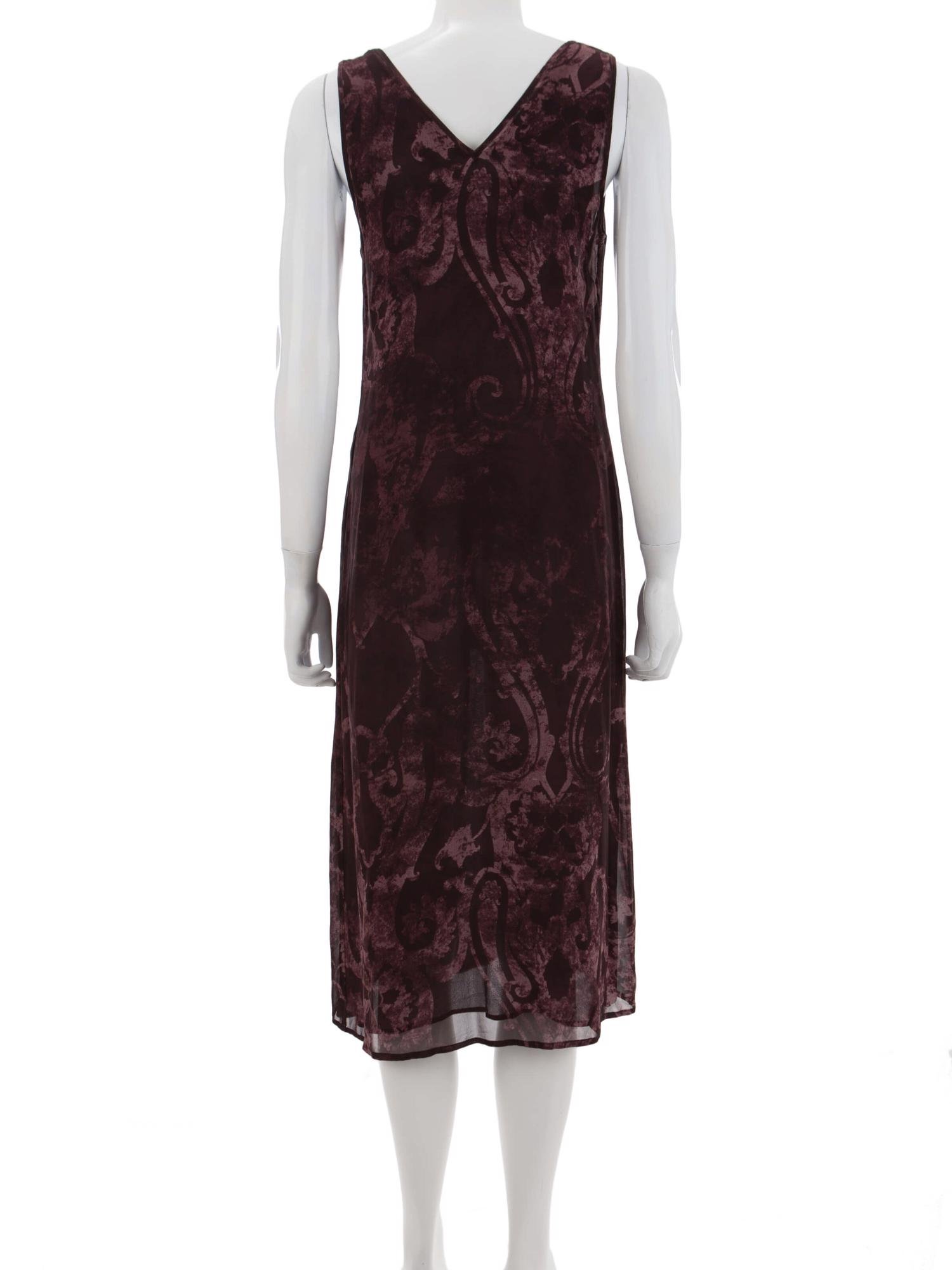 Bayan Mor ETRO ELBİSE