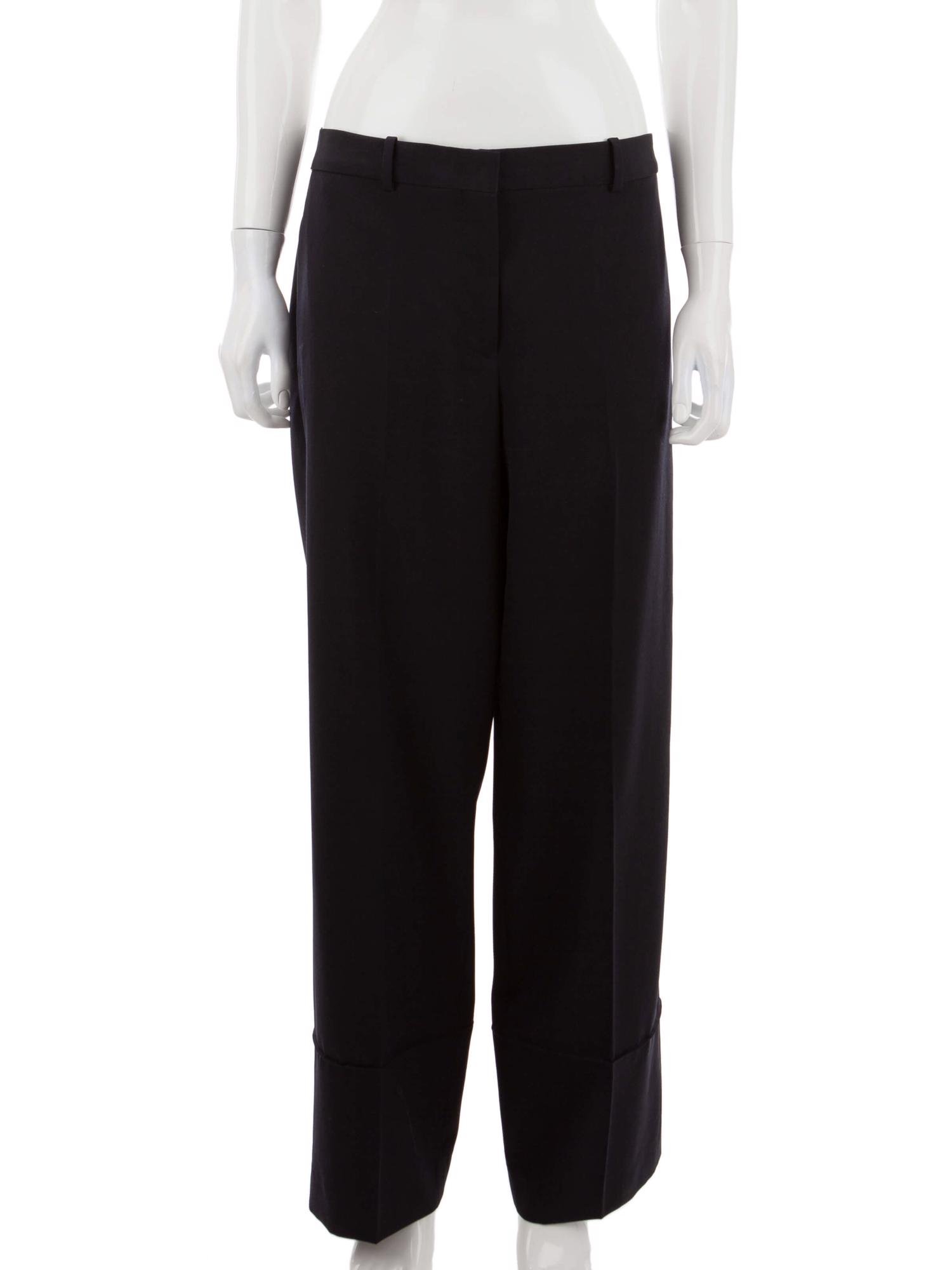Bayan Lacivert JIL SANDER PANTOLON