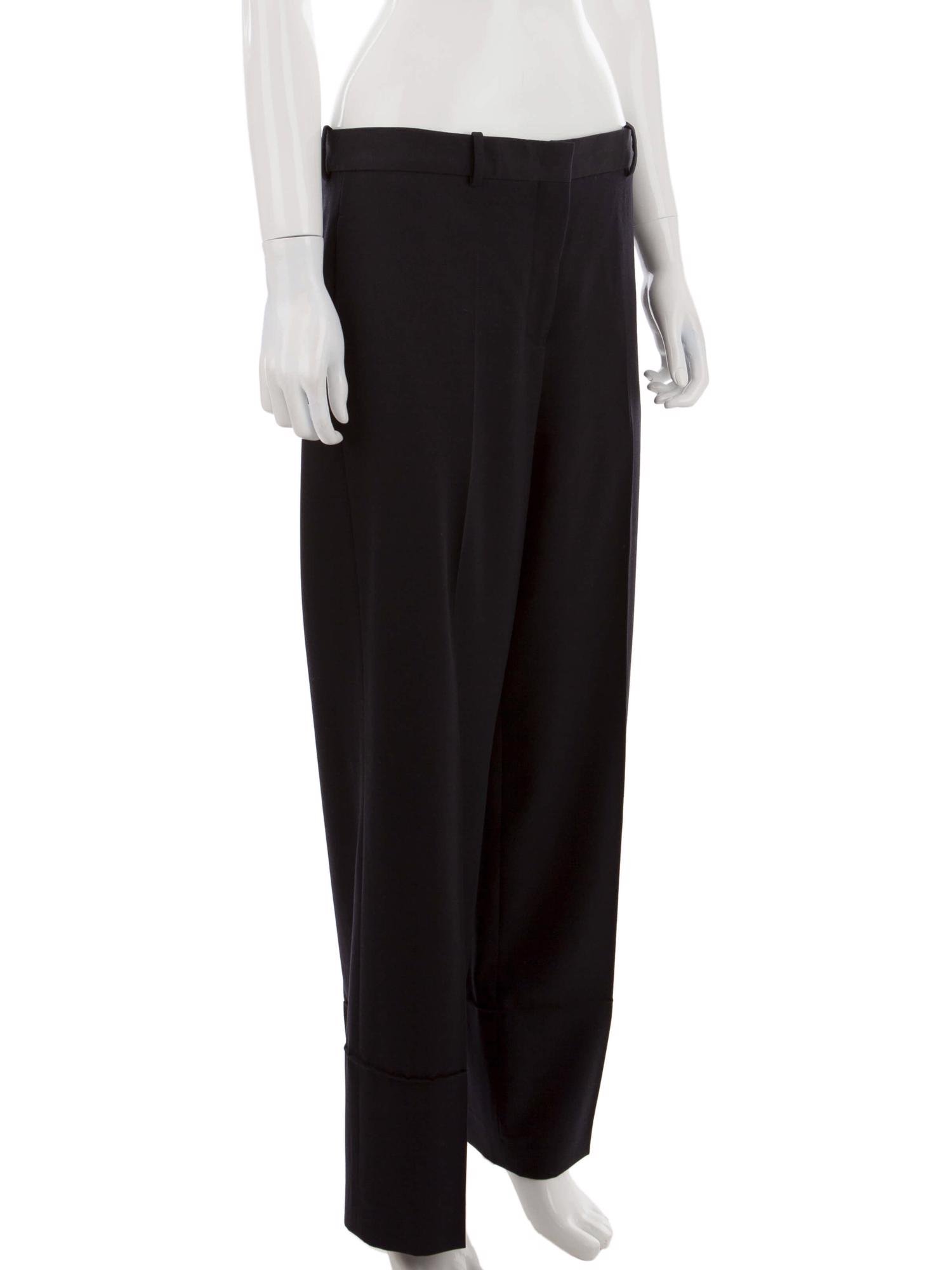 Bayan Lacivert JIL SANDER PANTOLON