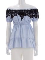 Bayan Mavi ERMANNO SCERVINO BLUZ