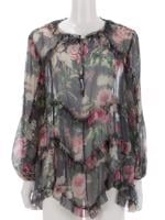 Bayan Gri ZIMMERMANN BLUZ