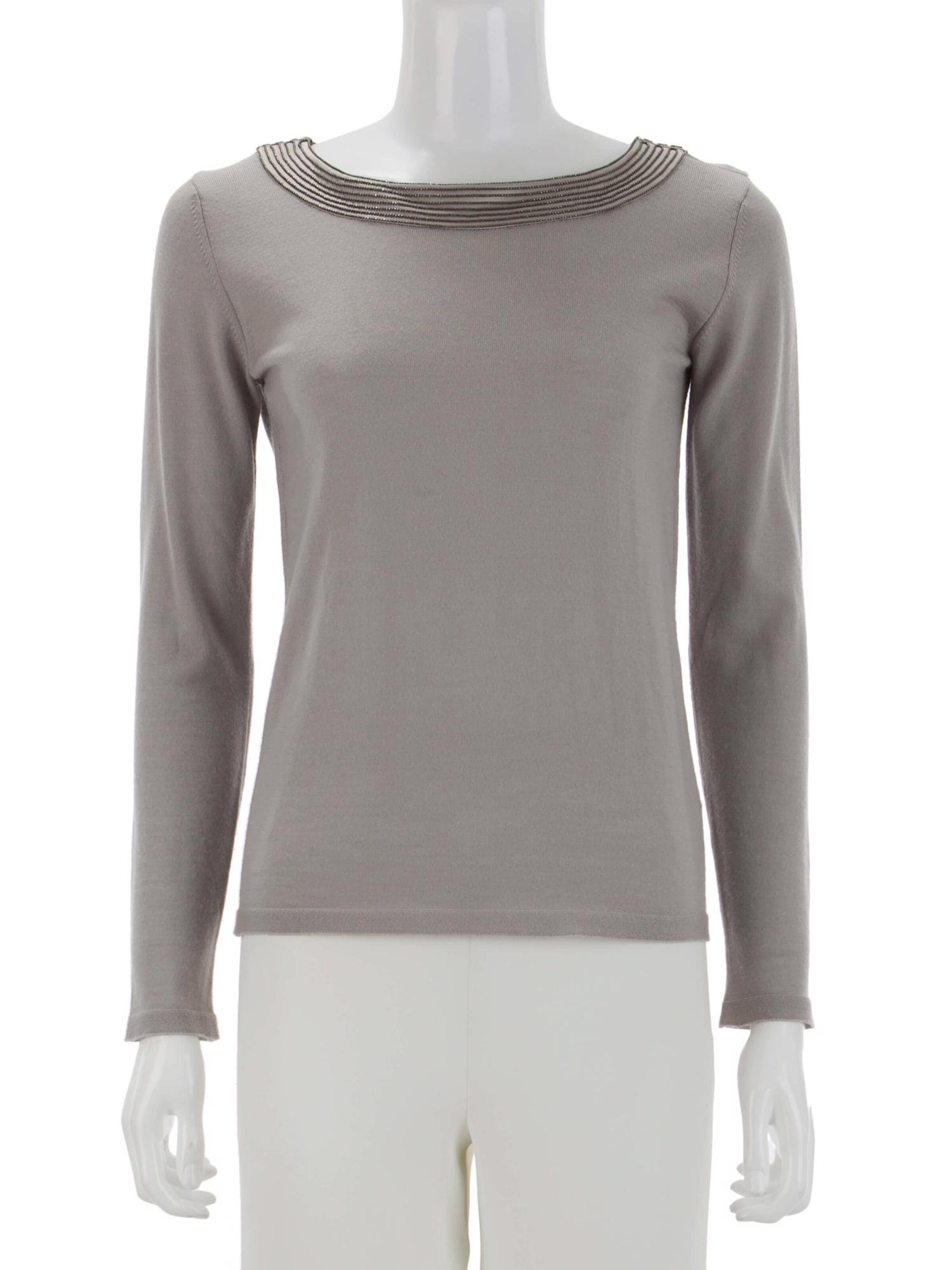 Bayan Gri ARMANI COLLEZIONI KAZAK