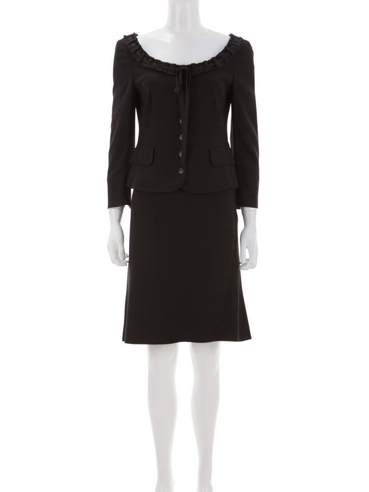 Bayan Siyah MOSCHINO ETEK - CEKET