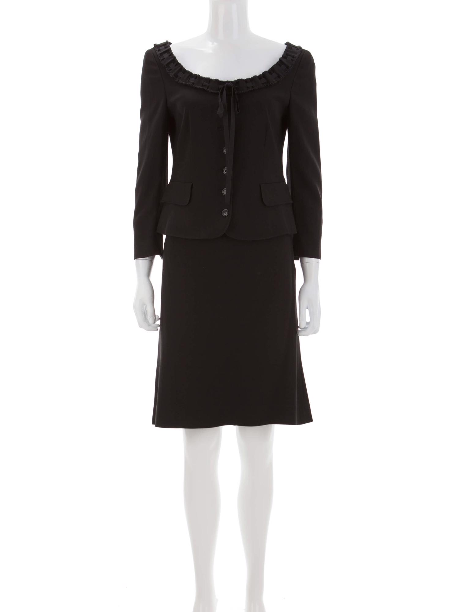Bayan Siyah MOSCHINO ETEK - CEKET