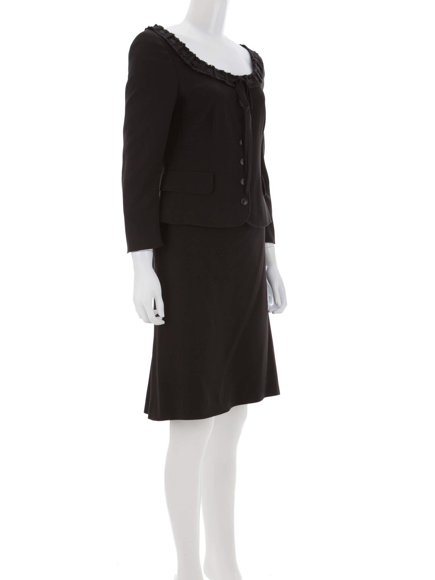 Bayan Siyah MOSCHINO ETEK - CEKET