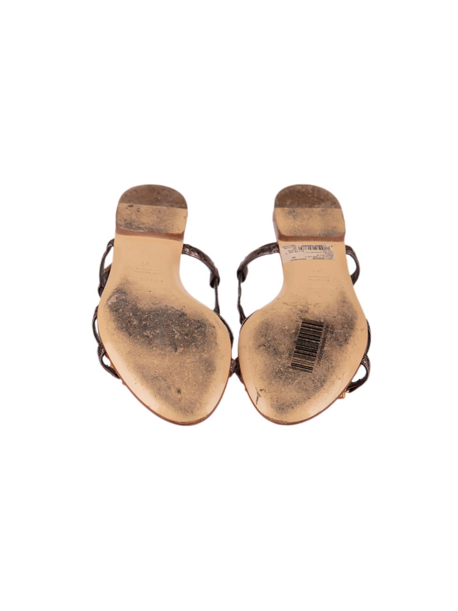 Bayan Altın DOLCE&GABBANA SANDALET