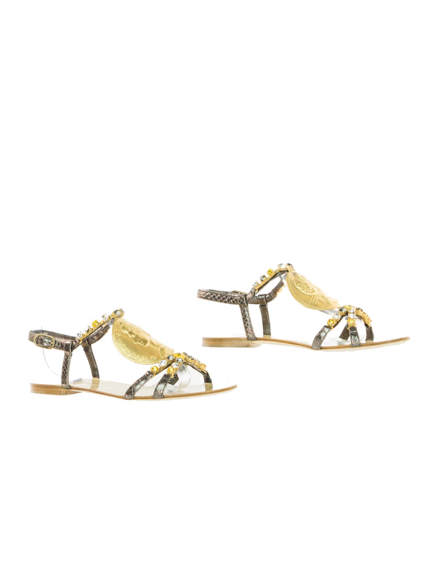 Bayan Kahve DOLCE&GABBANA SANDALET