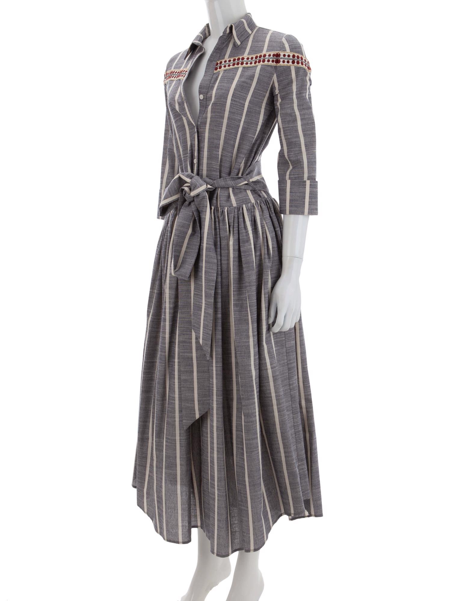 Bayan Gri LUG VON SIGA ELBİSE