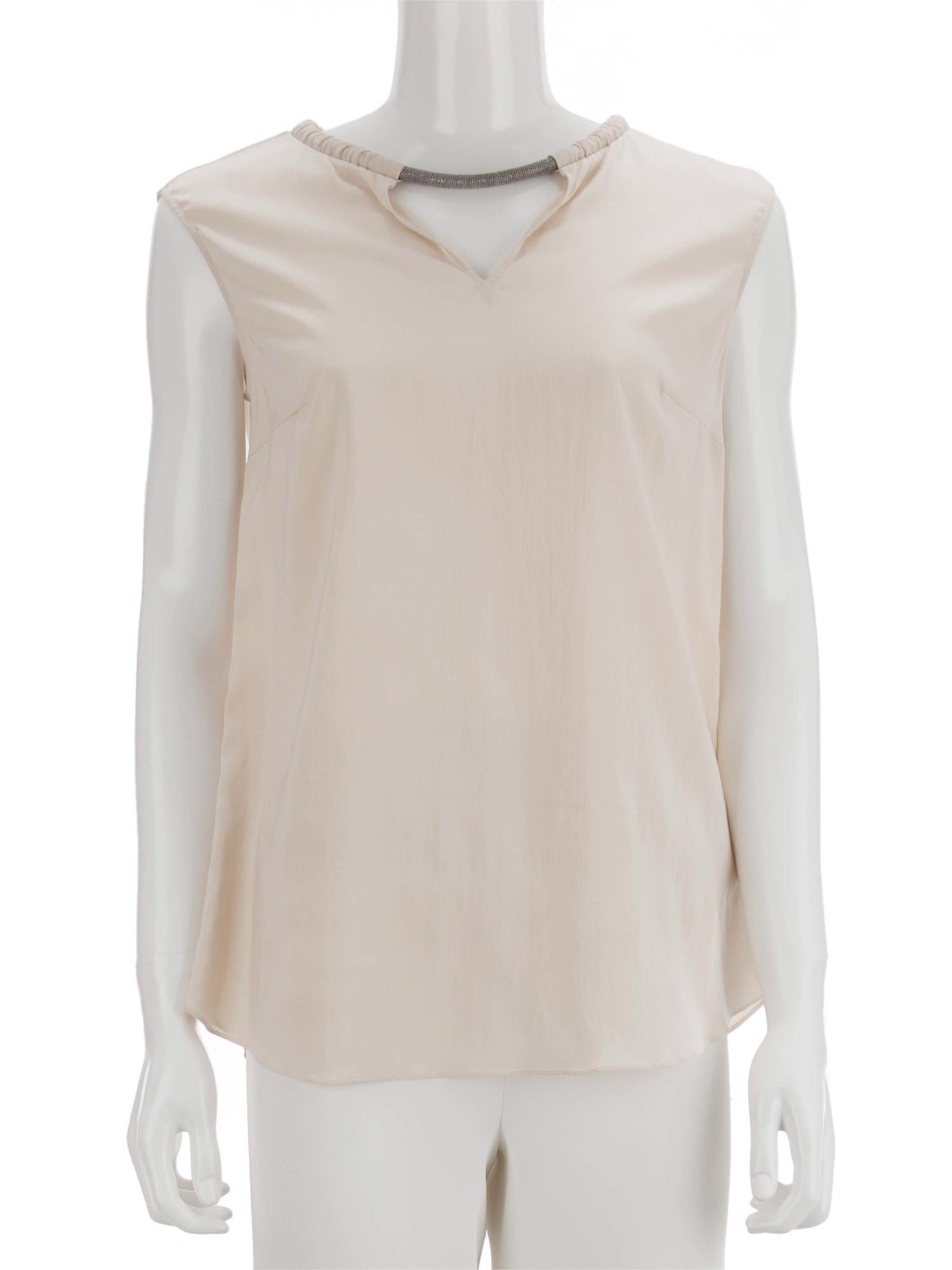 Bayan Krem BRUNELLO CUCINELLI BLUZ