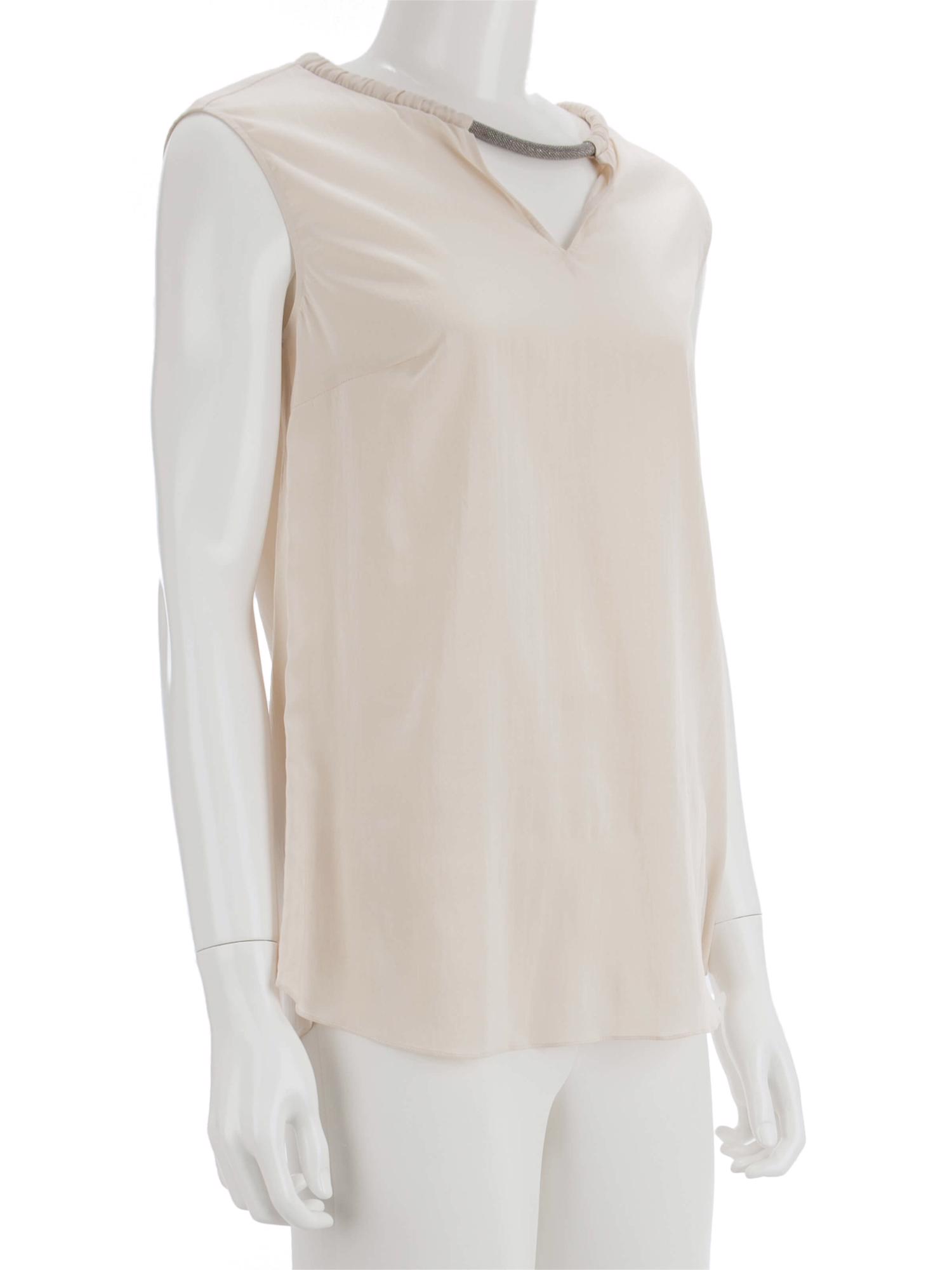 Bayan Krem BRUNELLO CUCINELLI BLUZ