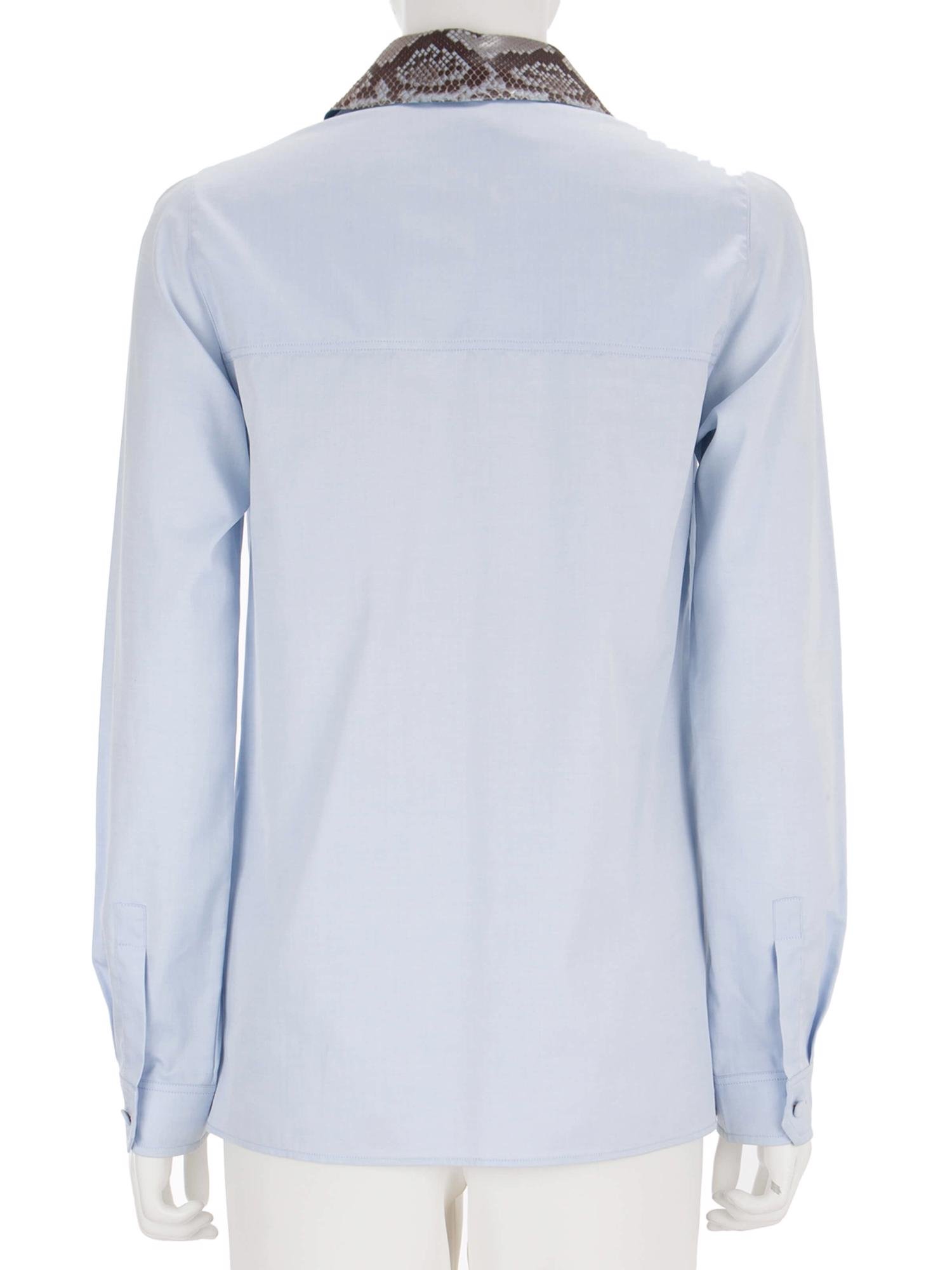 Bayan Mavi GUCCI GÖMLEK