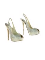 Bayan Altın JIMMY CHOO AYAKKABI