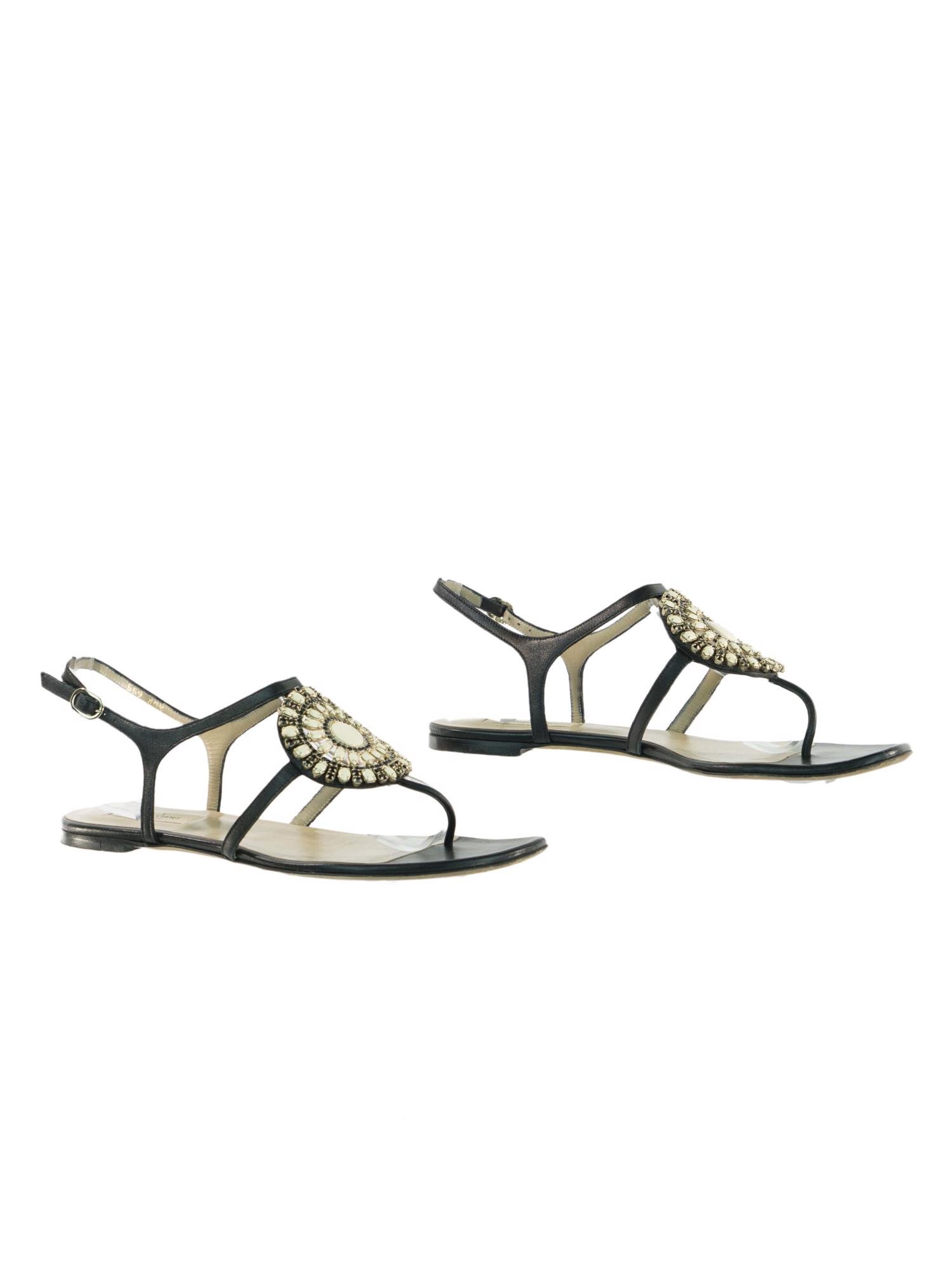 Bayan Siyah VALENTINO SANDALET