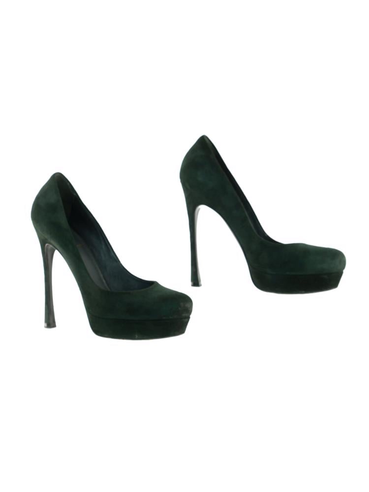 Bayan Yeşil SAINT LAURENT AYAKKABI