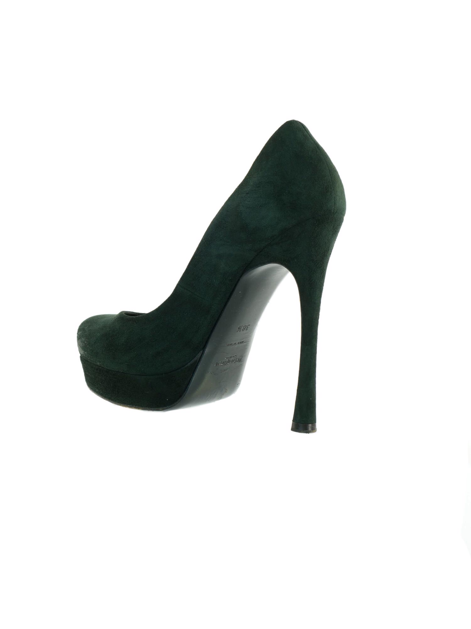 Bayan Yeşil SAINT LAURENT AYAKKABI