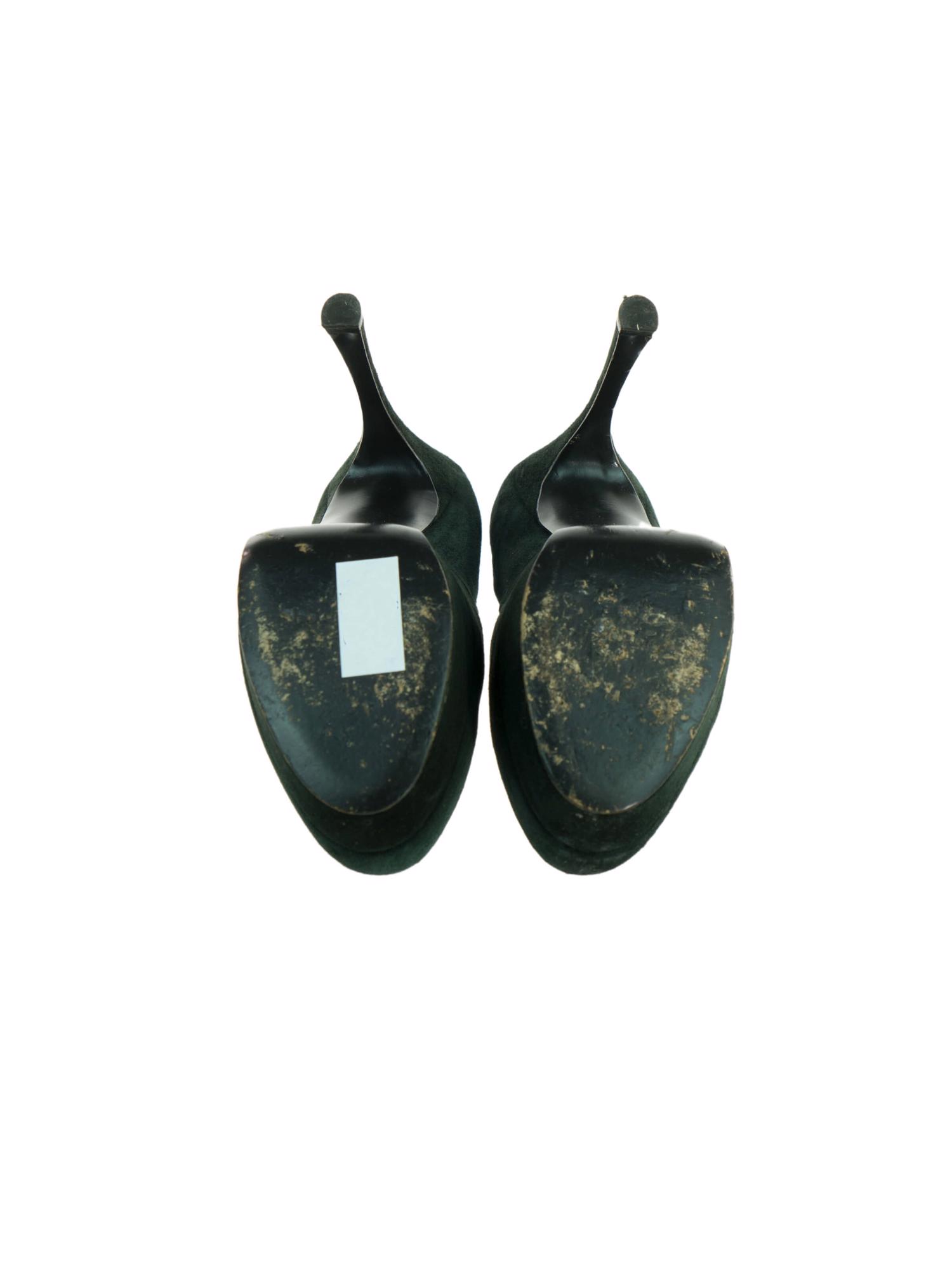 Bayan Yeşil SAINT LAURENT AYAKKABI