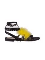 Bayan Siyah FENDI SANDALET