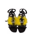 Bayan Siyah FENDI SANDALET