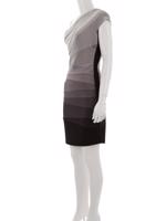 Bayan Gri HERVE LEGER ELBİSE