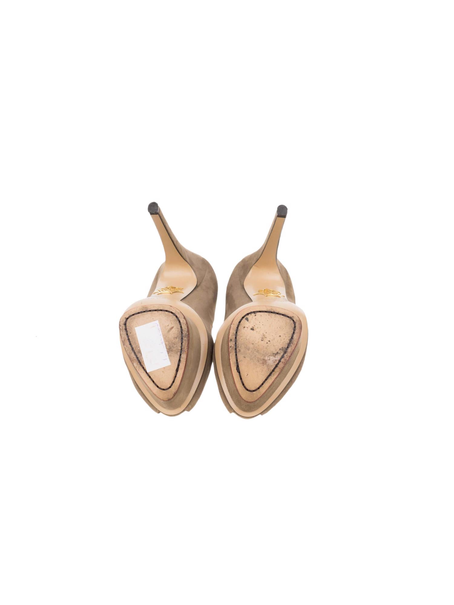 Bayan Bej CHARLOTTE OLYMPIA AYAKKABI