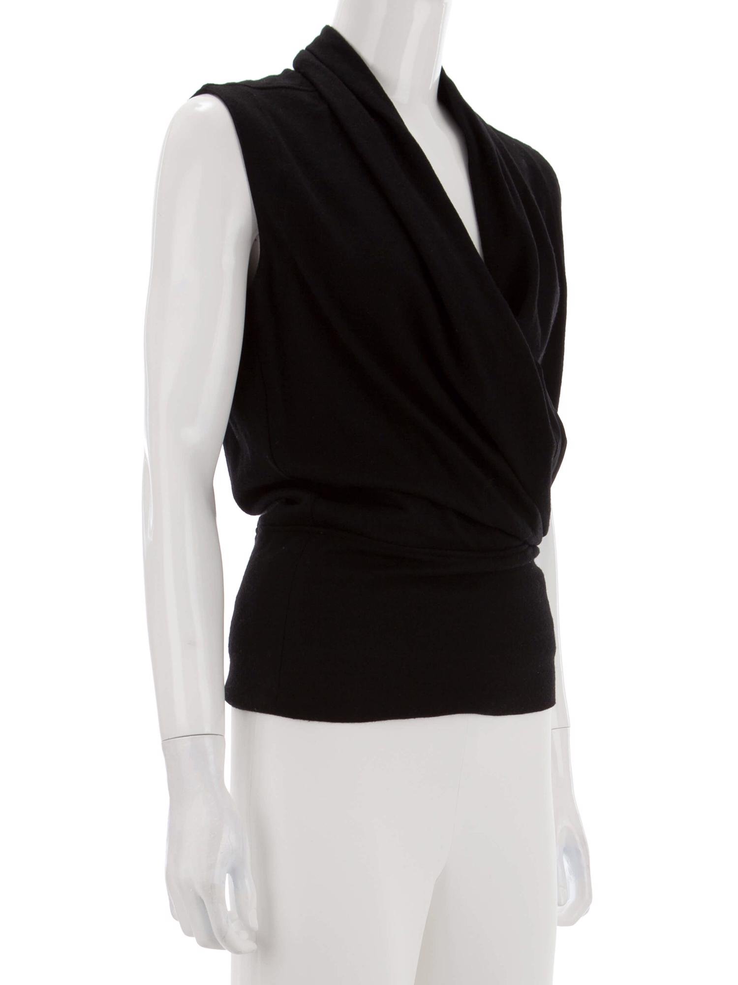 Bayan Siyah HELMUT LANG BLUZ