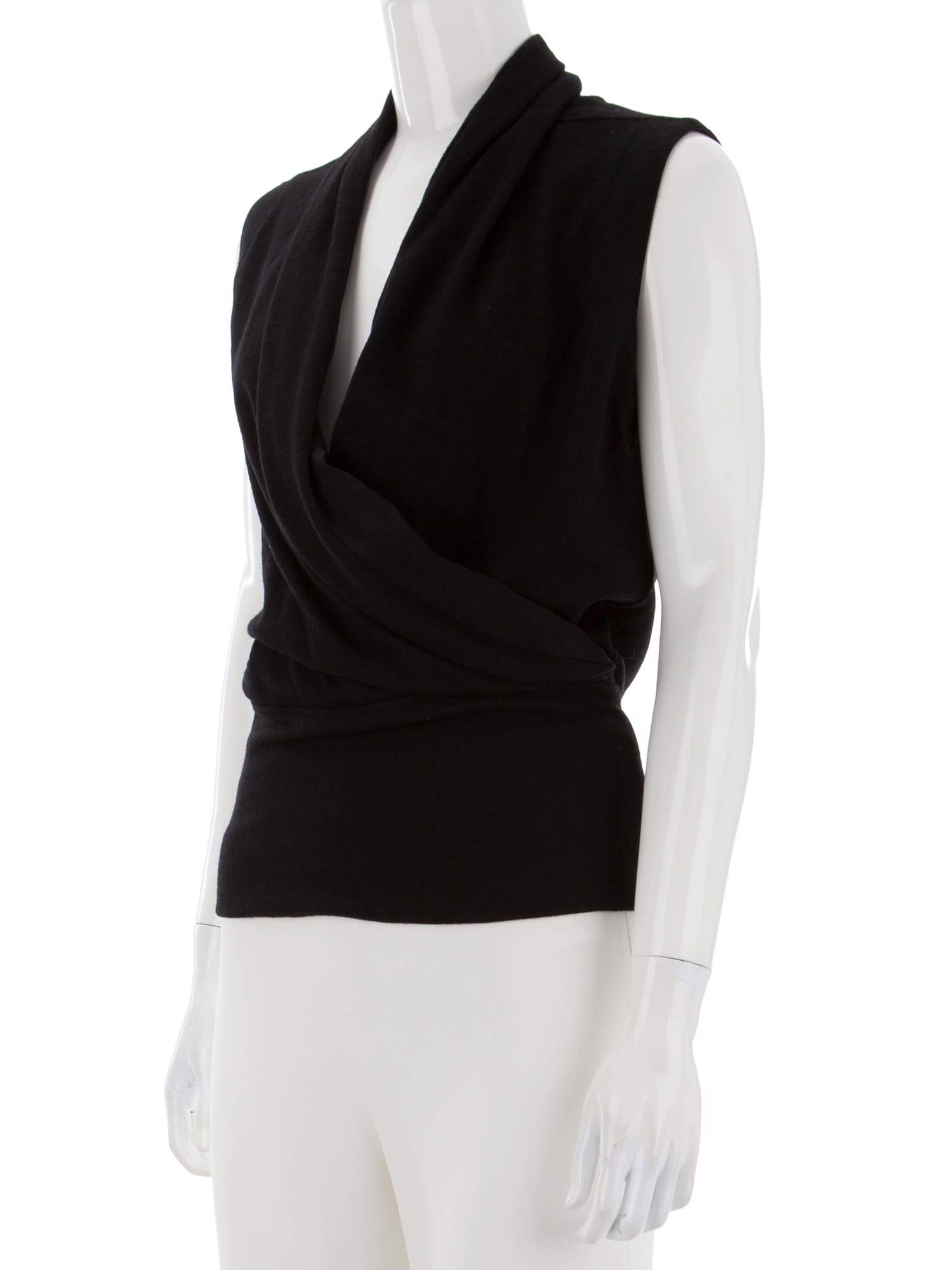 Bayan Siyah HELMUT LANG BLUZ