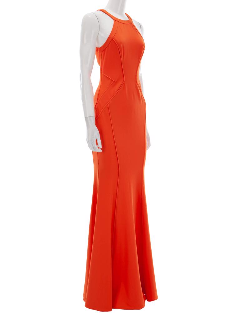 Bayan Turuncu ZAC BY ZAC POSEN ELBİSE