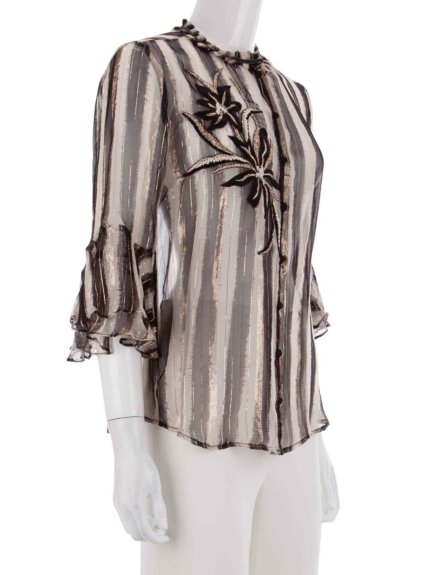 Bayan Krem VINEET BAHL BLUZ