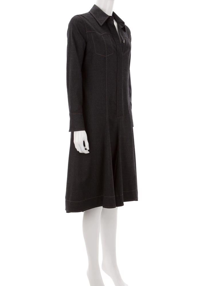 Bayan Gri BRUNELLO CUCINELLI ELBİSE