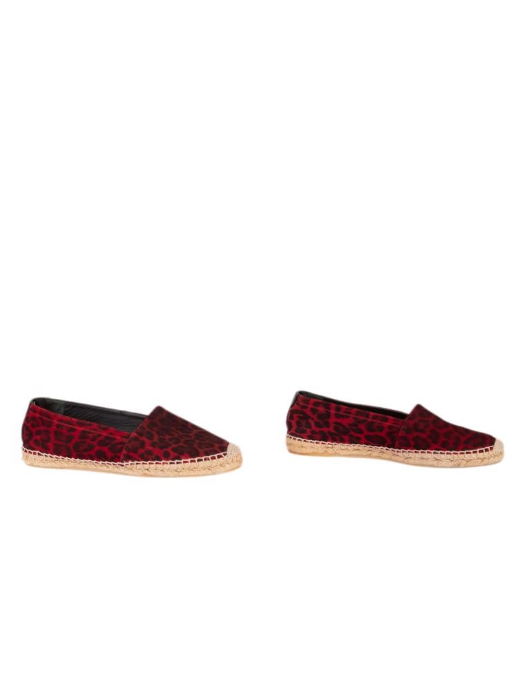 Bayan Kırmızı SAINT LAURENT ESPADRİL