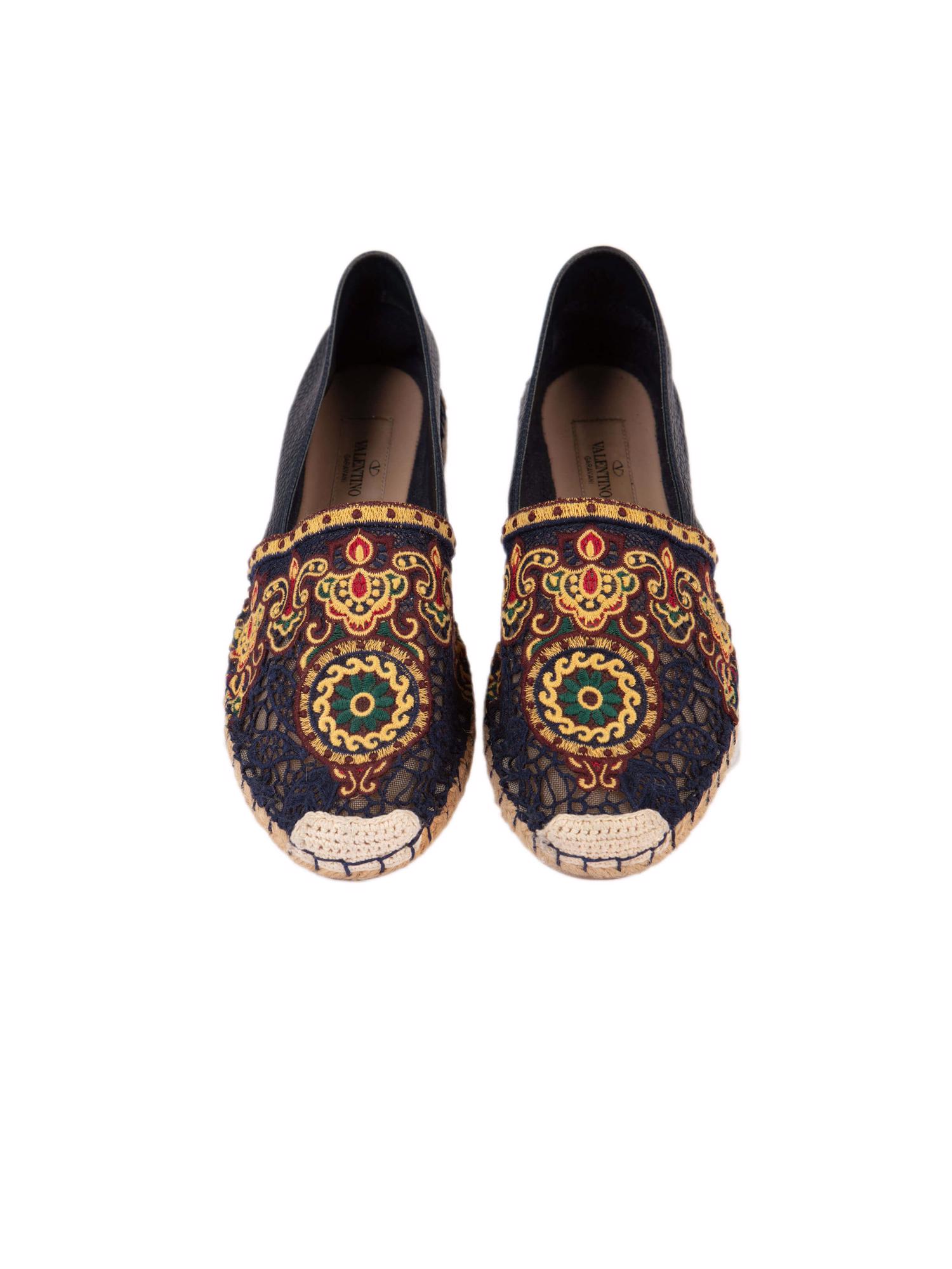 Bayan Lacivert VALENTINO ESPADRİL