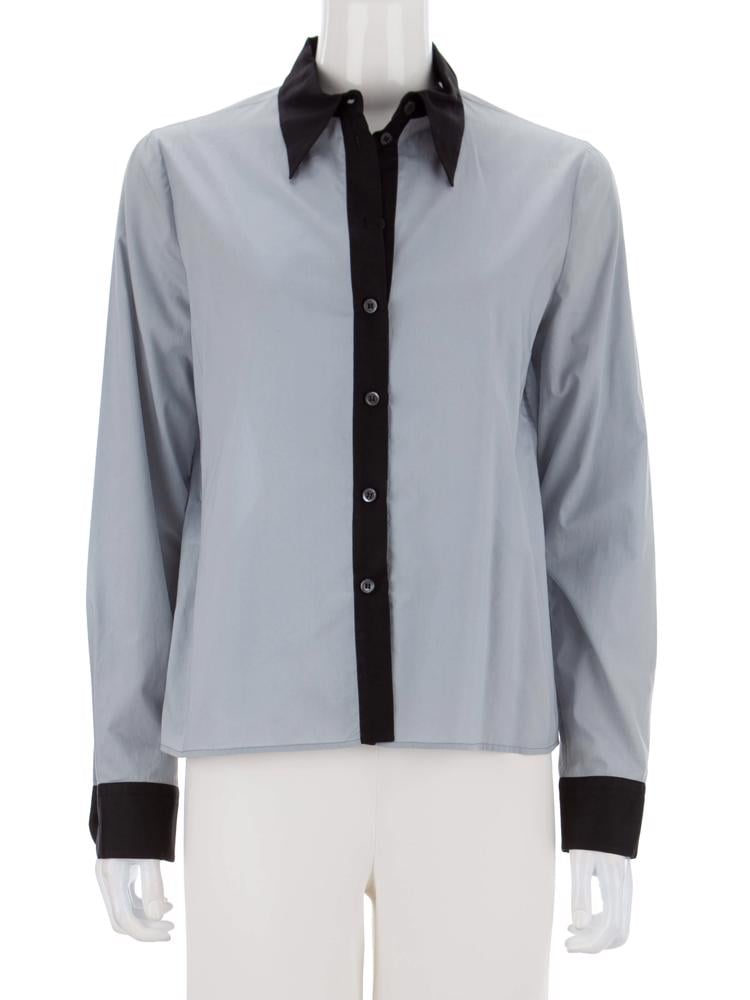 Bayan Gri PRADA GÖMLEK