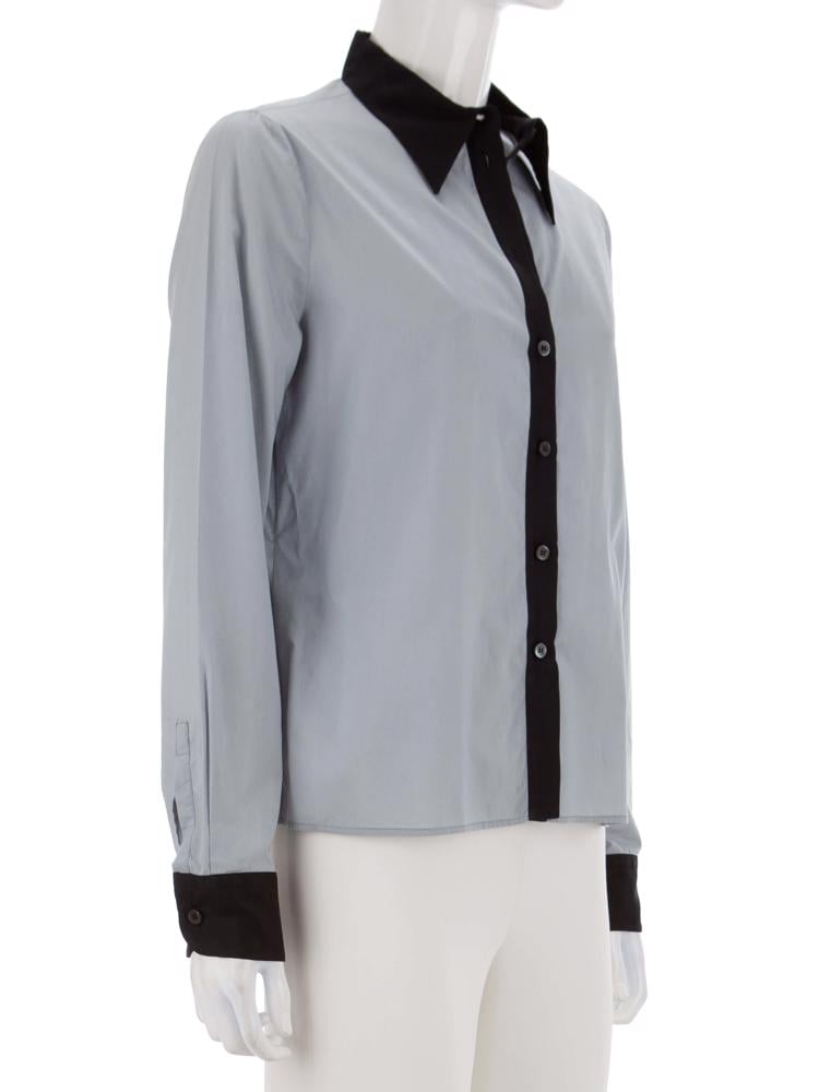 Bayan Gri PRADA GÖMLEK