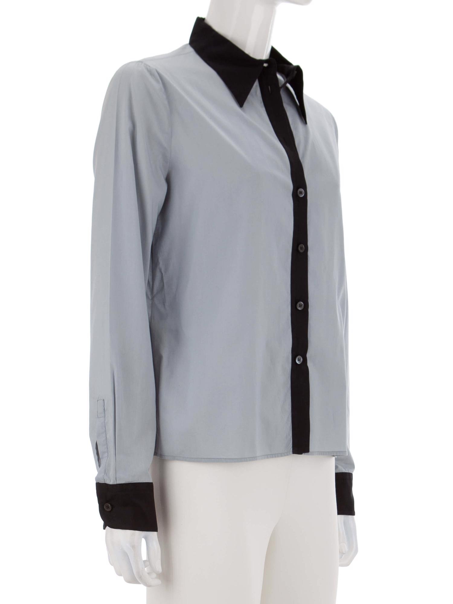 Bayan Gri PRADA GÖMLEK