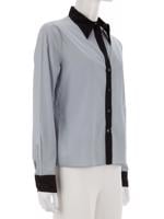 Bayan Gri PRADA GÖMLEK